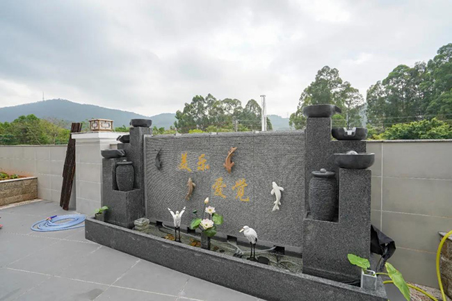 250㎡新中式別墅，室內溫馨，后院融合自然環境